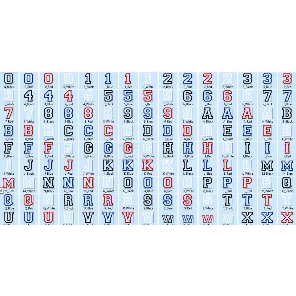 College Outline Font 6.png