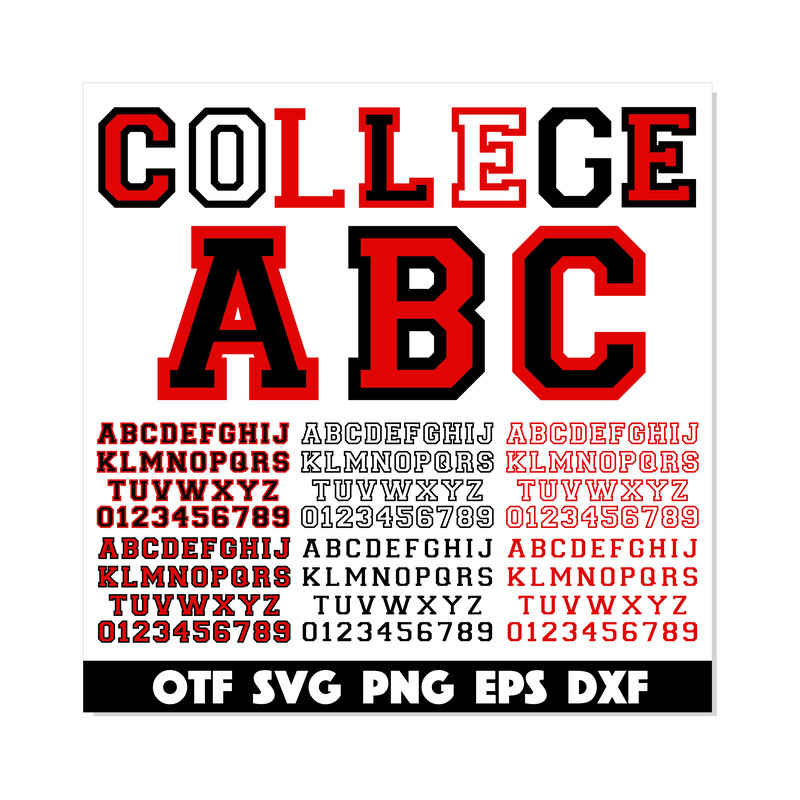 College Black Red Font svg png ttf 1.png