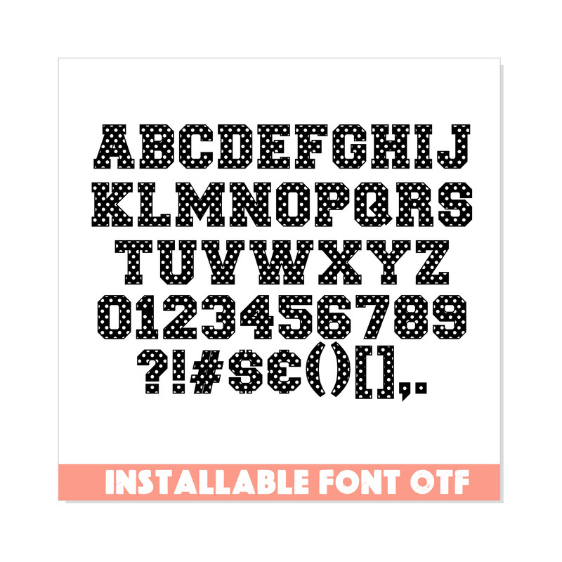 Polka dot font svg ttf png 2.jpg