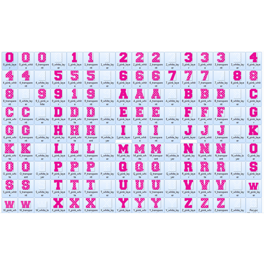 Polka dot font svg ttf png 999.png