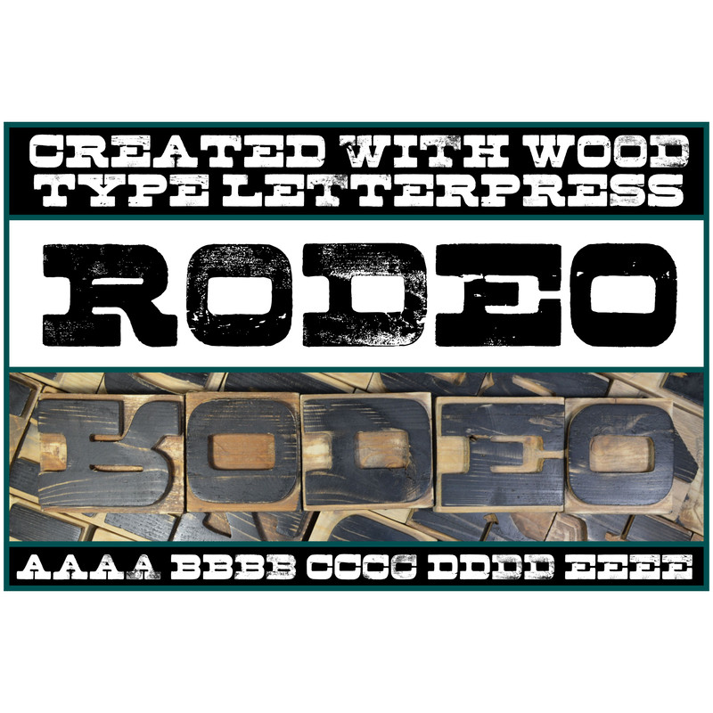 Rodeo Letterpress font 01.jpg