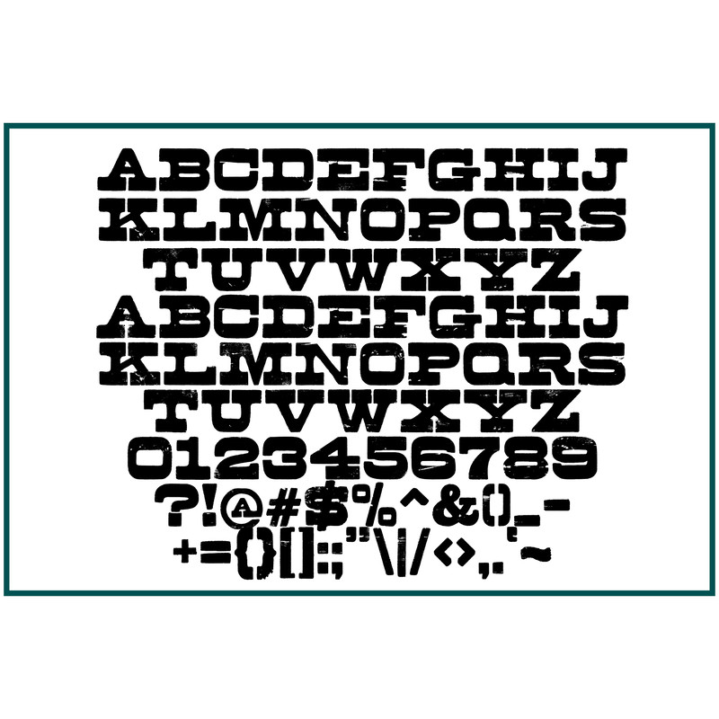 Rodeo Letterpress font 6.jpg