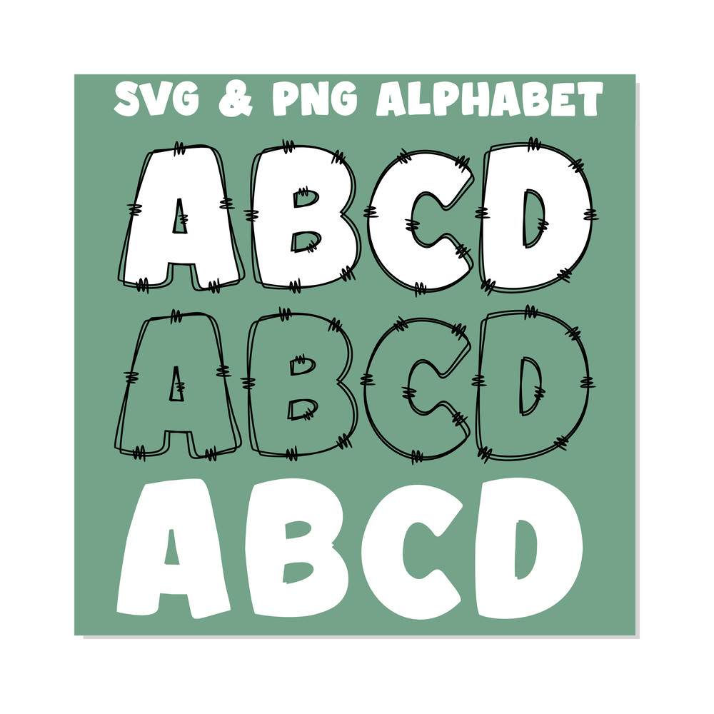 Doodle Font png svg ttf 3.png