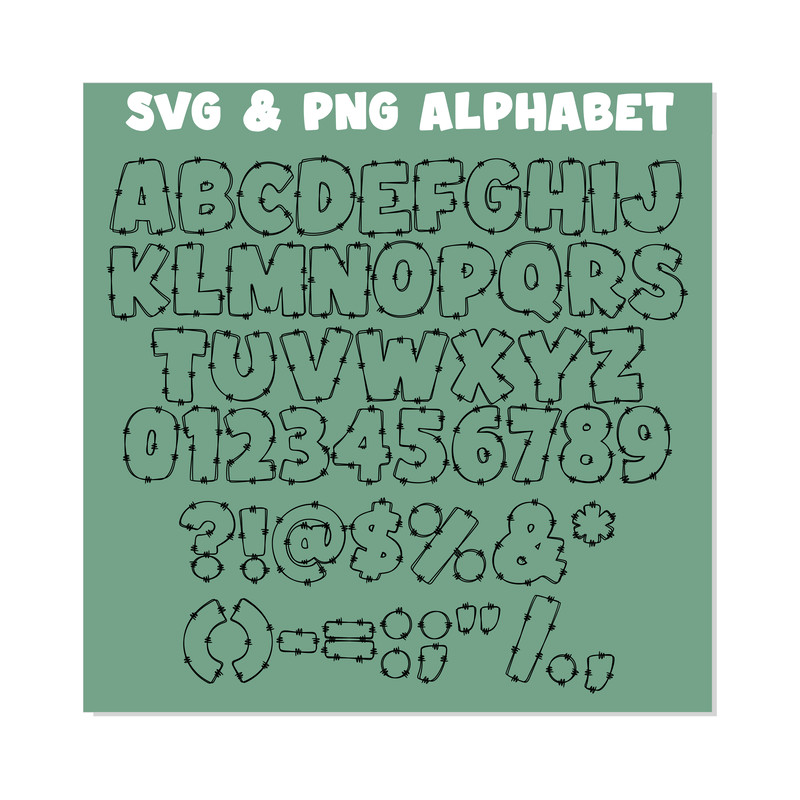 Doodle Font png svg ttf 5.png
