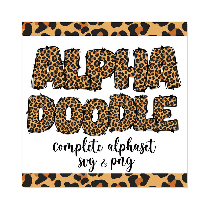 Leopard Print Doodle Alphabet PNG 1.png