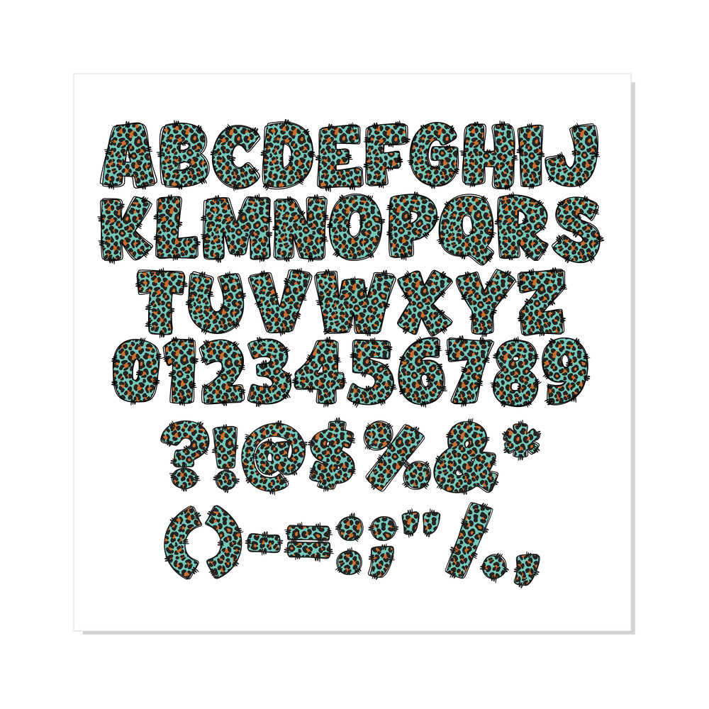 Doodle Leopard Font SVG PNG 2.png