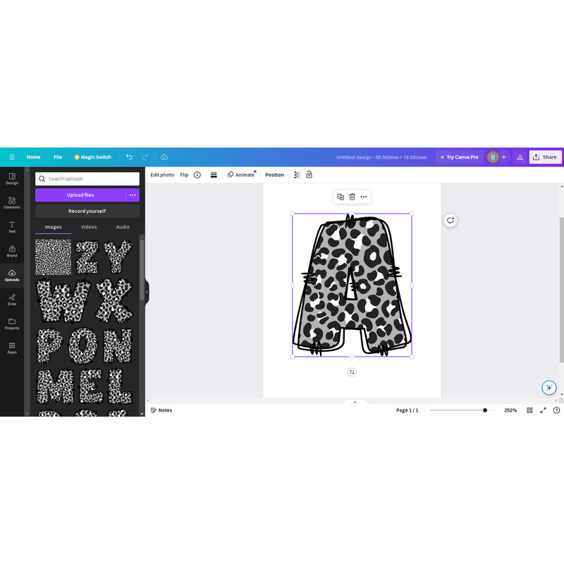 Doodle Leopard Font SVG PNG 5.png