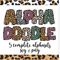 Doodle Leopard Font Bundle SVG PNG 1.png