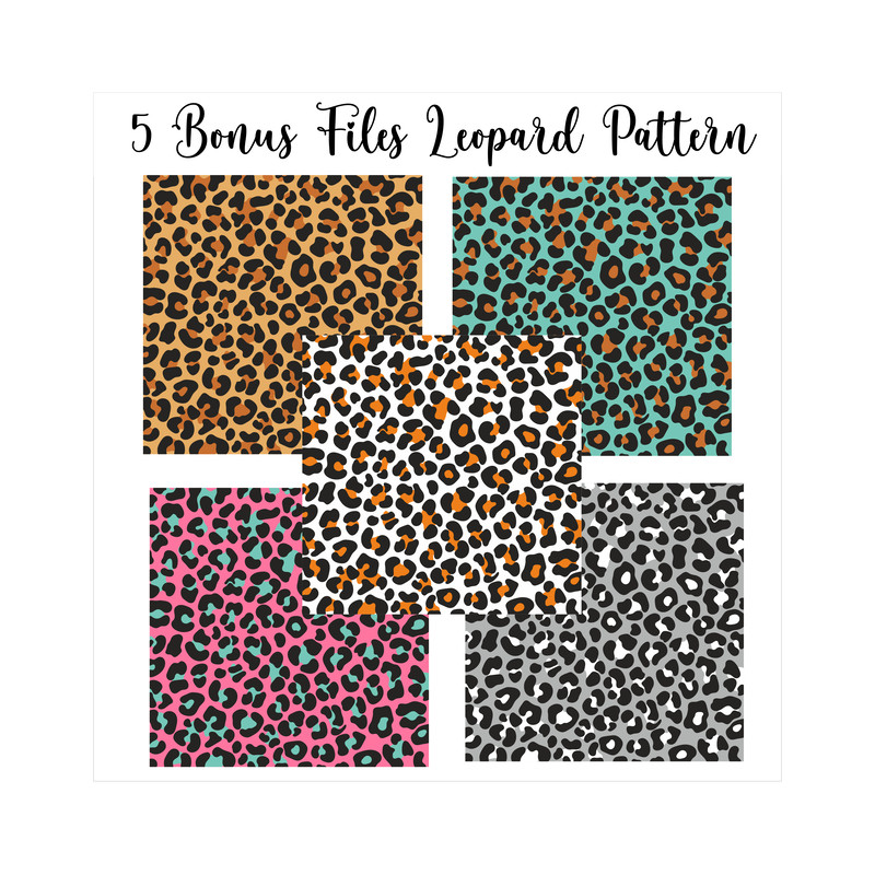 Doodle Leopard Font Bundle SVG PNG 3.png