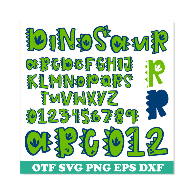 Dinosaur font svg png ttf 1.png