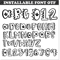 Dinosaur font svg png ttf 4.png