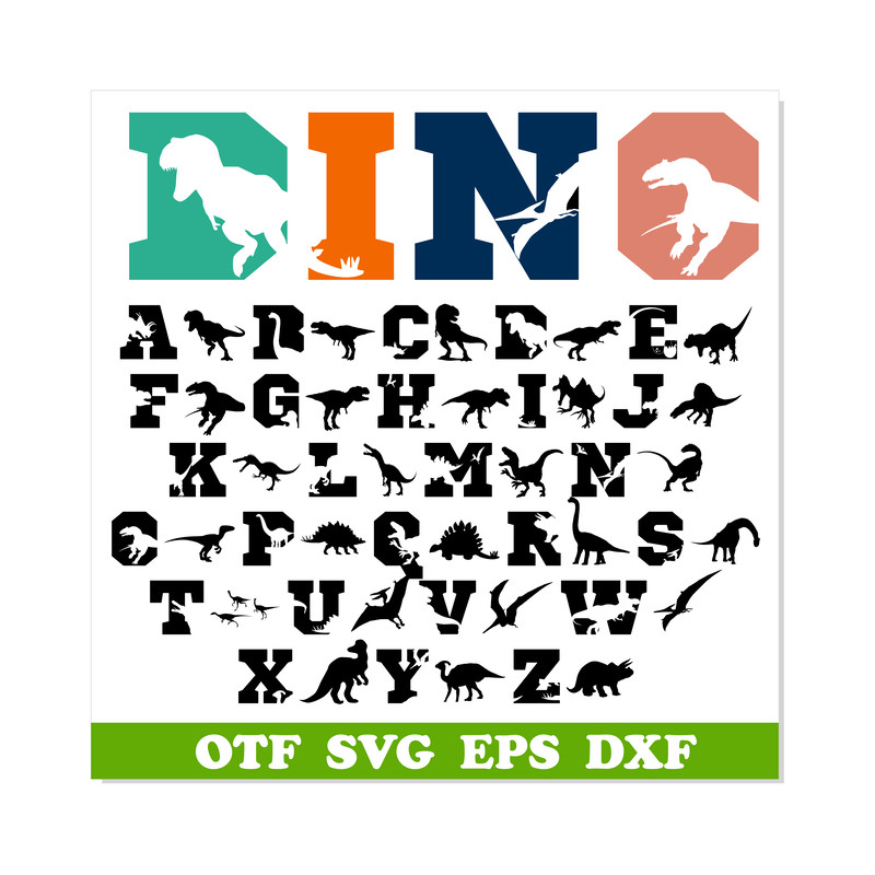 Dinosaur Font otf 11.png