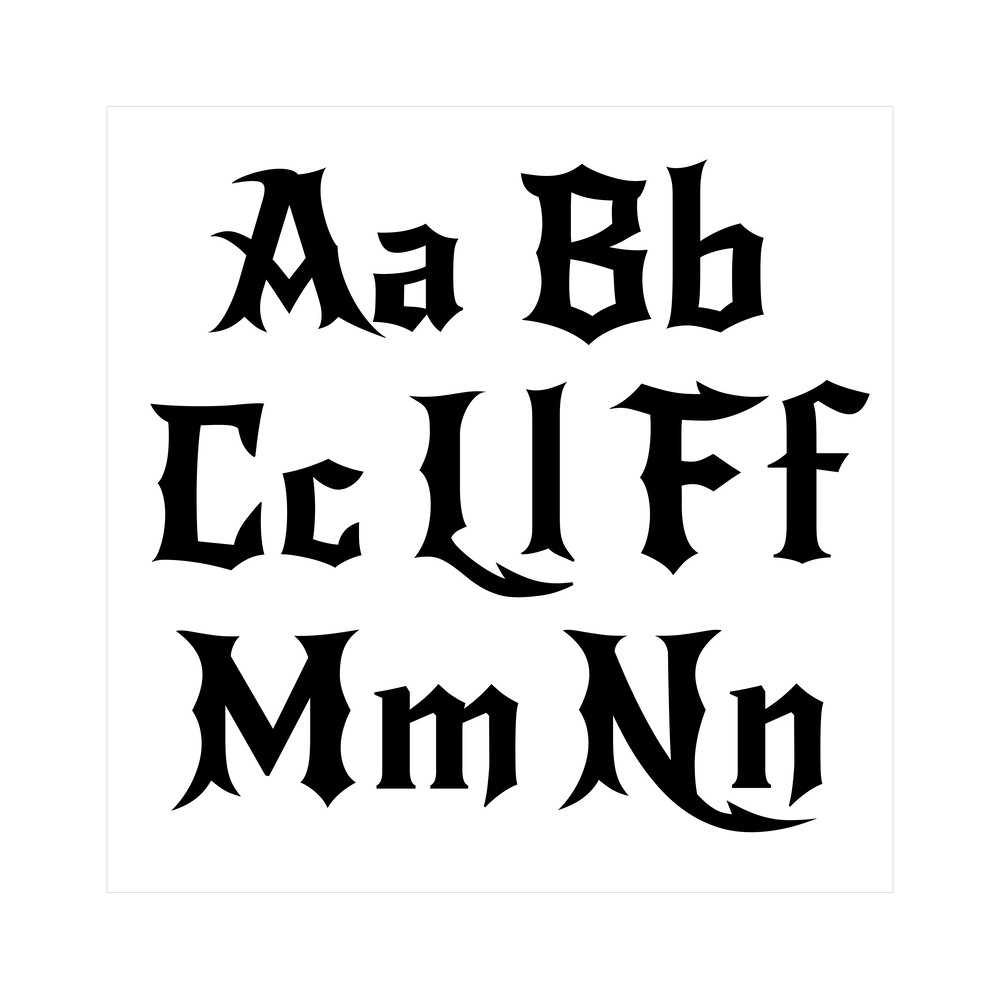 Dragon SVG Bundle Dragon font 5.png