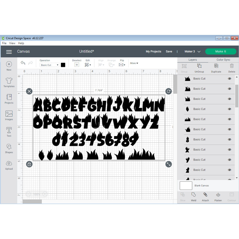 Flame font TTF Fire svg 4.png