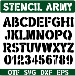 stencil font ttf, army stencil font svg cricut, stencil letters svg, stencil military font svg, army font svg cricut