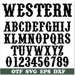 western font ttf, western font svg cricut, cowboy font svg, rodeo font, western letters svg, circus font svg, cowboy svg