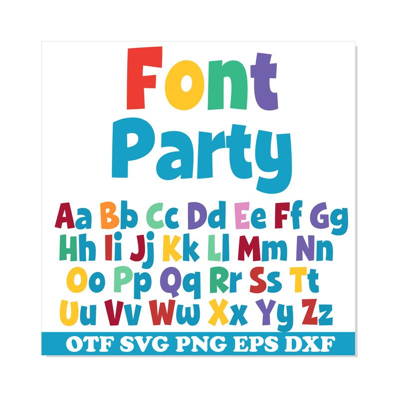 Party font ttf svg png 1.png