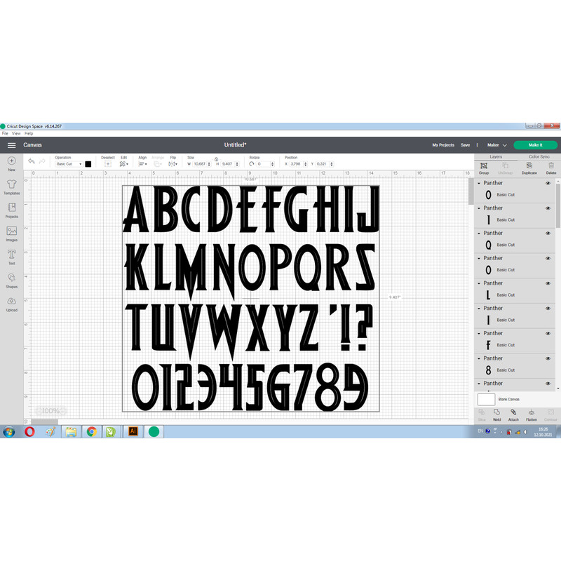 Panther font svg ttf otf 4.png