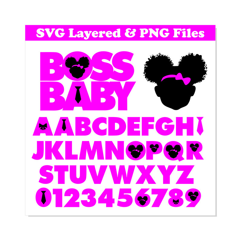 Afro Boss Baby Girl Font svg 3.png