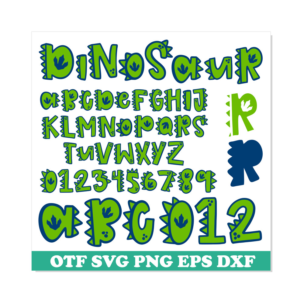 Dinosaur font svg png ttf 1.png
