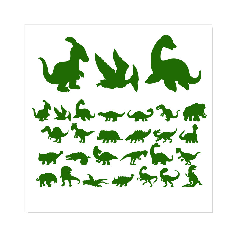 Dinosaur Font Bundle svg ttf 3.png