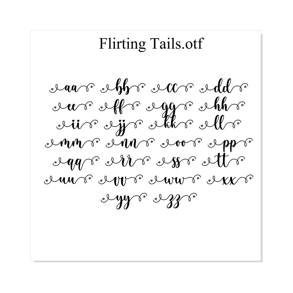 Love font with tails ttf svg 3.png