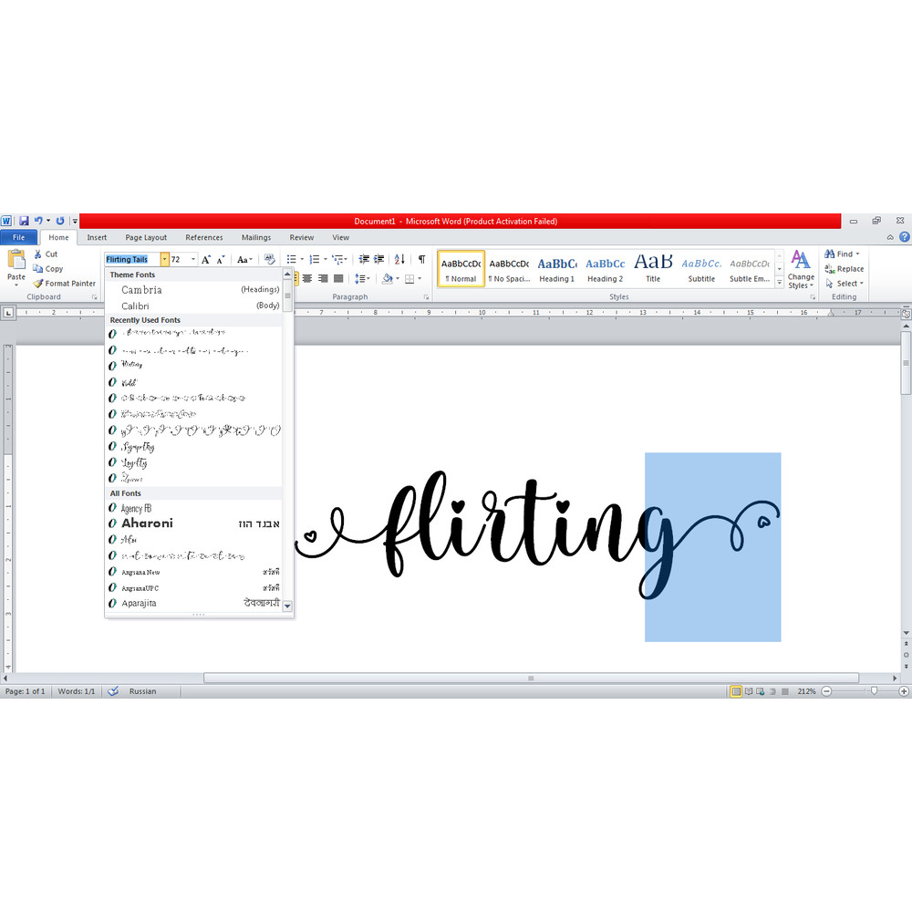 Love font with tails ttf svg 5.png