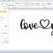 Font with Hearts font ttf svg 7.png