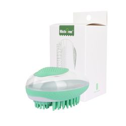 Dog Cat Bath Brush 2-in-1 Pet SPA Massage Comb Soft Silicone Pets Shower Hair Grooming Cmob Dog Cleaning Tool Pet Produc