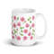 Wild Roses Mug Flower Plant Lover Cottagecore Rose Flower Lover Gift, Rose Buds, Garden, Nature Boho Coffee Tea Wild Flowers, Birthday Gift.jpg