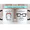 Carl and Ellie coffee mug, couple matching mug gift for husband wife, newlywed gift, best first anniversary gift for couple lovers, W15.jpg