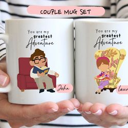 couples name mug, mr mrs coffee mug, personalized anniversary gift, meaningful engagement gift, newl