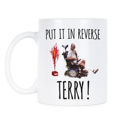 back up terry 4th of july mug put it in reverse