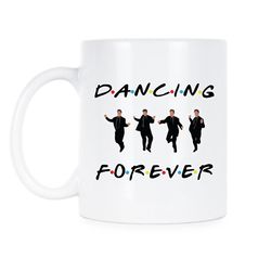 chandler bing dancing forever chandler mug