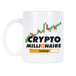 crypto mug crypto millionaire loading cryptocurrency bitcoin mug