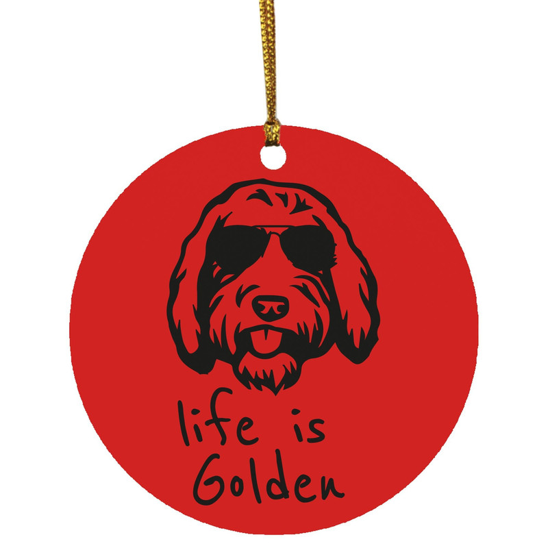 Goldendoodle Ornament Labradoodle Ornament Doodle Ornament Doodle Christmas Goldendoodle Golden Doodle.jpg