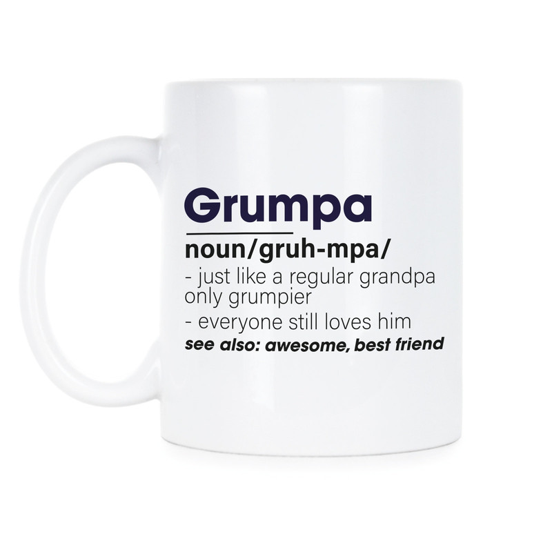 Grumpa Gift for Grandpa Grumpa Definition Grandpa Birthday Grandpa Mug Grandad Mug.jpg