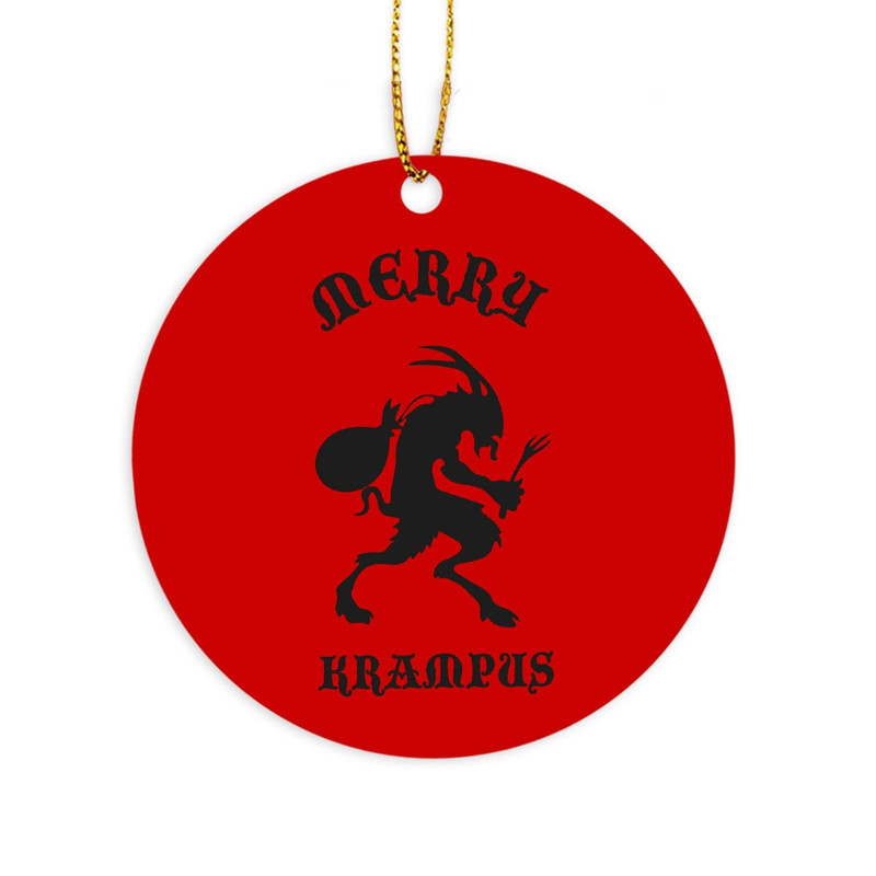 Krampus Ornament Krampus Creepy Christmas Krampus Christmas Merry Krampus Krampusnacht Christmas Ornament.jpg