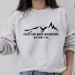 faith can move mountains