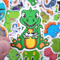 ChildrenDinosaurStickerPackCuteDragonKidsDecalsCartoonLaptopStickersFunnyDinosaurSticke