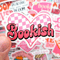 60 PCS Bookish Sticker Pack Book Lover Stickers Romance Reader Stickers Kindle Stickers Bundle Booki