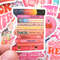 60 PCS Bookish Sticker Pack Book Lover Stickers Romance Reader Stickers Kindle Stickers Bundle Booki