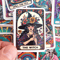 50 PCS Skeleton Tarot Cards Sticker Pack Funny Tarot Cards Stickers Sarcastic Skeleton Stickers Wom