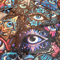 50 PCS Third Eye Sticker Pack Evil Eye Stickers Occult Eye Stickers Mystical Eye Stickers Masonic P
