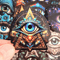 50 PCS Third Eye Sticker Pack Evil Eye Stickers Occult Eye Stickers Mystical Eye Stickers Masonic P