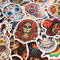 50 PCS Mexican Skeleton Sticker Pack Mexican Skull Stickers Calavera Stickers Catrina Stickers Mexi