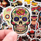 50 PCS Mexican Skeleton Sticker Pack Mexican Skull Stickers Calavera Stickers Catrina Stickers Mexi
