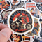 50 PCS Retro Motorcycle Sticker Pack Motorcycle Helmet Stickers Biker Stickers Retro Style Cars Cho