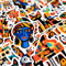 50 PCS Picasso Style Sticker Pack Cubism Art Stickers Abstract Style Stickers Colorful Art Paint St