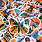 50 PCS Picasso Style Sticker Pack Cubism Art Stickers Abstract Style Stickers Colorful Art Paint St